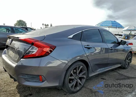 2020 Honda Civic Sport from USA, damaged, VIN 2HGFC2F83LH538221